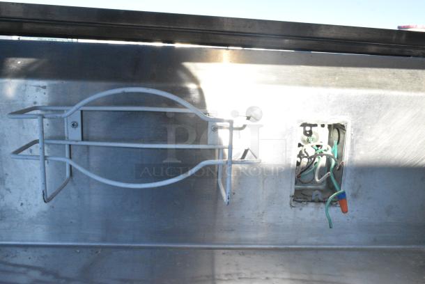 Stainless Steel Commercial Table w/ 2 Tier over Shelf and Under Shelf. - Image 4 of 6