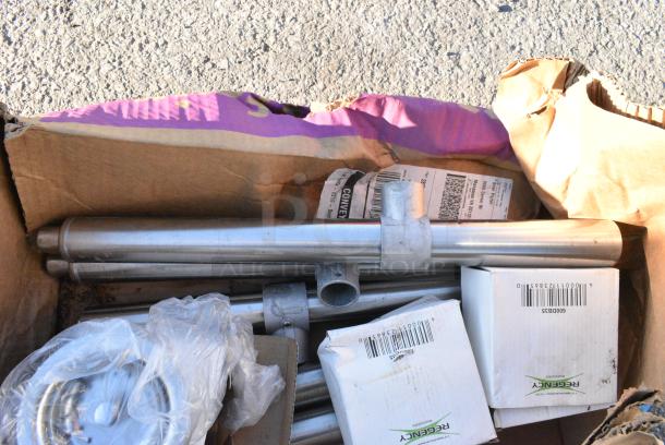 BRAND NEW SCRATCH AND DENT! Regency 600S31014 Stainless Steel 3 Bay Sink w/ Drains. Bay 14x12 - Image 5 of 11