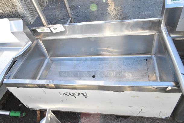 BRAND NEW SCRATCH AND DENT! Regency 600IB1836CP Stainless Steel Ice Bin w/ Cold Plate. No Legs. - Image 1 of 3