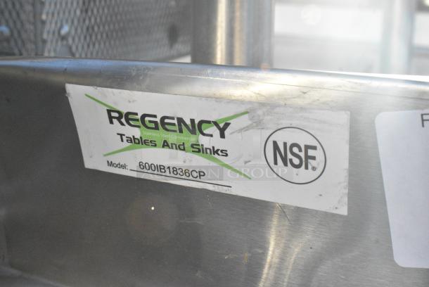 BRAND NEW SCRATCH AND DENT! Regency 600IB1836CP Stainless Steel Ice Bin w/ Cold Plate. No Legs. - Image 3 of 3