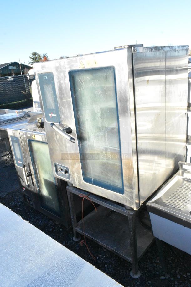 2018 Alto Shaam CTP10-10E Stainless Steel Commercial Electric Powered Combi Convection Oven on Stand. 208-240 Volts, 3 Phase . - Image 2 of 6
