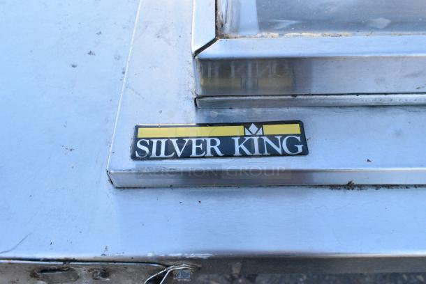 Stainless Steel Commercial Table w/ Silver King Drop In, Sink and Cut Out. - Image 4 of 8