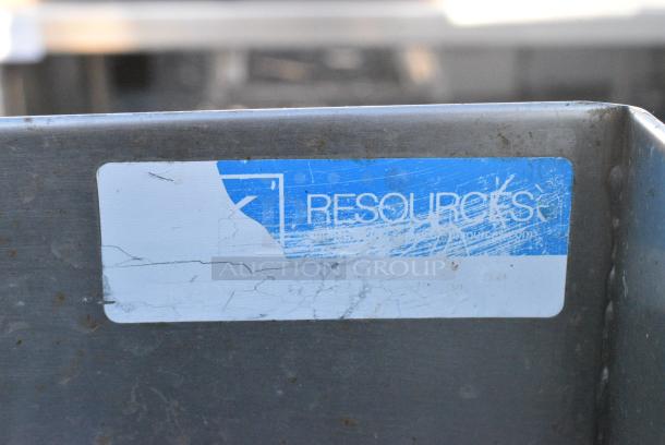 Stainless Steel Commercial Table w/ Silver King Drop In, Sink and Cut Out. - Image 8 of 8