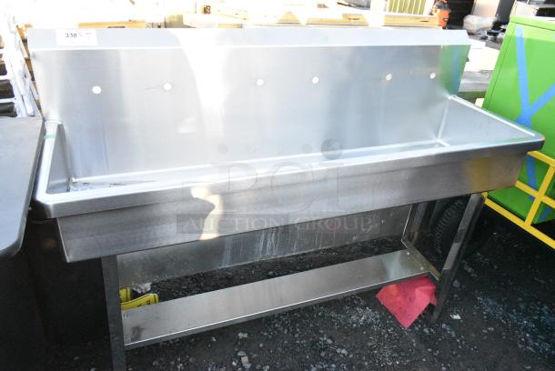 Stainless Steel Trough Sink - Image 1 of 3
