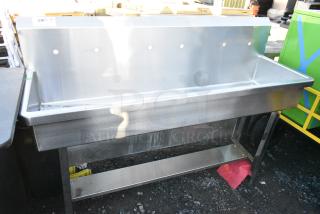 Stainless Steel Trough Sink