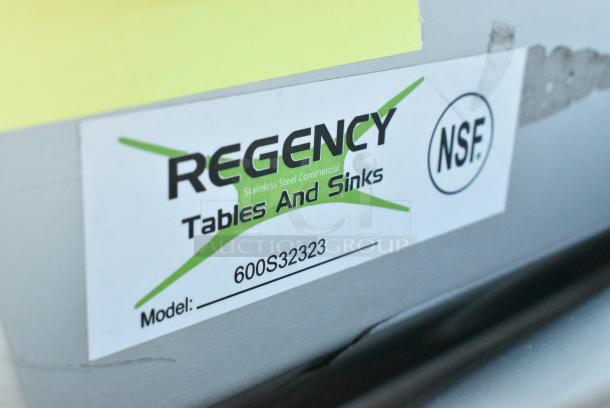 BRAND NEW SCRATCH AND DENT! Regency 600S32323 Stainless Steel 3 Bay Sink. No Legs. - Image 3 of 3