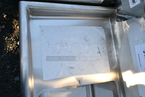 BRAND NEW SCRATCH AND DENT! Regency 600S31515215 Stainless Steel 3 Bay Sink w/ Dual Drain Boards. No Legs. - Image 4 of 5