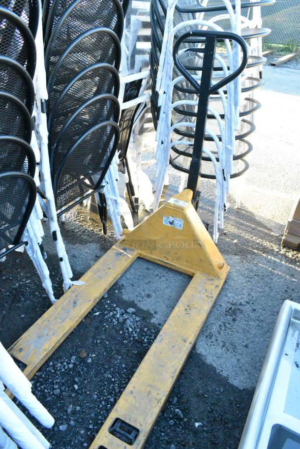 Uline H-1043 Metal Pallet Jack. - Image 1 of 5