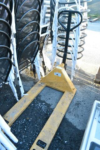 Uline H-1043 Metal Pallet Jack.