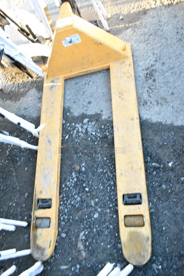 Uline H-1043 Metal Pallet Jack. - Image 2 of 5