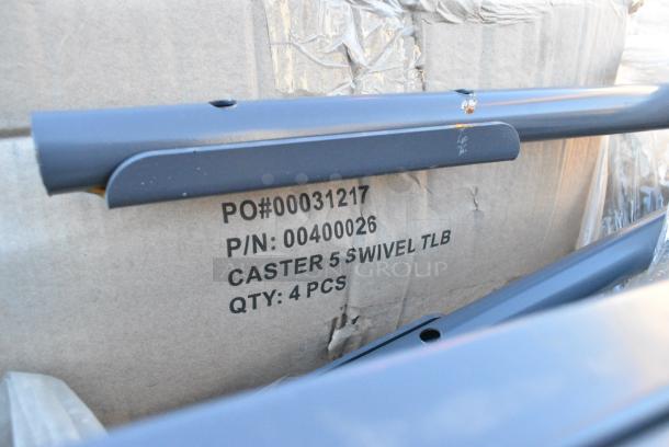 BRAND NEW SCRATCH AND DENT! Ballymore Gray Metal Ladder Stair - Image 4 of 5