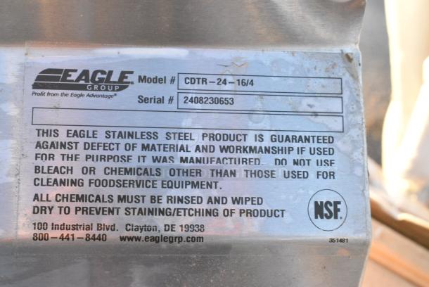 7 Items Including Left Side Clean Side Dishwasher Table, Regency 460SS2436 Spec Line 24" x 36" NSF Stainless Steel Solid Shelf, 76A9134001EC020 American Standard 9134001EC.020 Decorum 21" x 20 1/4" White Vitreous China Single Bowl Wall-Mount Lavatory with EverClean and Center Hole, Mezzo 9960.904.020 Lavatory Sink, Mezzo 9960.803.020 Semi-Countertop Sink. 7 Times Your Bid! - Image 3 of 7