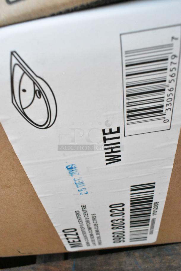 7 Items Including Left Side Clean Side Dishwasher Table, Regency 460SS2436 Spec Line 24" x 36" NSF Stainless Steel Solid Shelf, 76A9134001EC020 American Standard 9134001EC.020 Decorum 21" x 20 1/4" White Vitreous China Single Bowl Wall-Mount Lavatory with EverClean and Center Hole, Mezzo 9960.904.020 Lavatory Sink, Mezzo 9960.803.020 Semi-Countertop Sink. 7 Times Your Bid! - Image 7 of 7