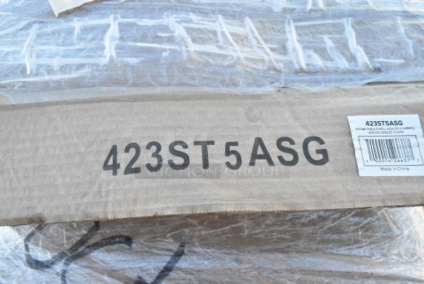 6 BRAND NEW SCRATCH AND DENT! Items Including ServIt 423ST5ASG Angled Sneeze Guard for 5-Pan Steam Tables, 600B31014224 Regency 84" x 18 3/4" Three-Bowl Underbar Sink with (2) 25" Drainboards, 600TSS3636S Spec Line 36" x 36" 14 Gauge Stainless Steel Commercial Work Table with Undershelf, Regency 600TS3060S 30" x 60" 16-Gauge 304 Stainless Steel Commercial Work Table with Undershelf, Regency 600TS3072S 30" x 72" 16-Gauge 304 Stainless Steel Commercial Work Table with Undershelf, 600TS3060S 30" x 60" 16-Gauge 304 Stainless Steel Commercial Work Table with Undershelf. 6 Times Your Bid! - Image 2 of 7