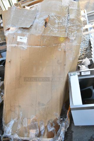 BRAND NEW SCRATCH AND DENT! Casualine QCF 274HKCARTLCK Lavex Hotel / Housekeeping Cart - Large Locking Three Shelf. May Be Missing Pieces.