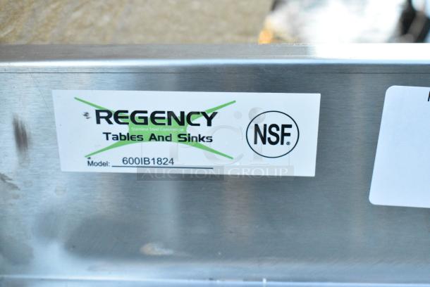 BRAND NEW SCRATCH AND DENT! Regency 600IB1824 Stainless Steel Ice Bin. - Image 6 of 6