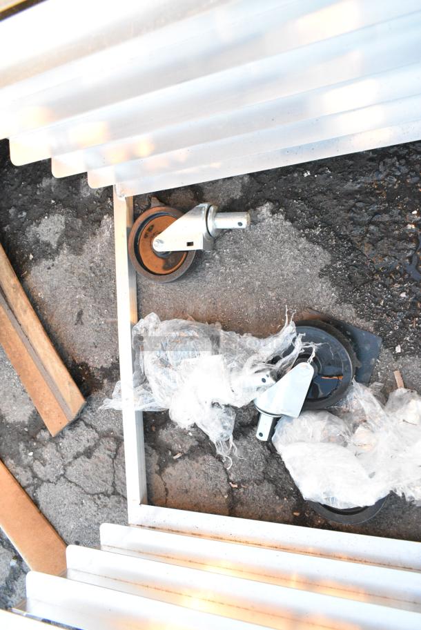 BRAND NEW SCRATCH AND DENT! Channel 554A Metal Pan Rack. - Image 4 of 5