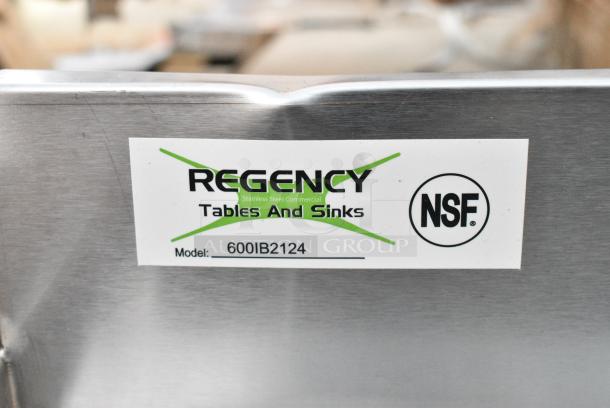 BRAND NEW SCRATCH AND DENT! Regency 600IB2124 Stainless Steel Ice Bin. - Image 6 of 6