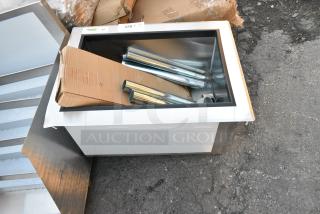 BRAND NEW SCRATCH AND DENT! Regency 600DIIB1824 Stainless Steel Drop In Ice Bin.