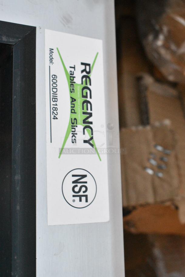 BRAND NEW SCRATCH AND DENT! Regency 600DIIB1824 Stainless Steel Drop In Ice Bin. - Image 5 of 5