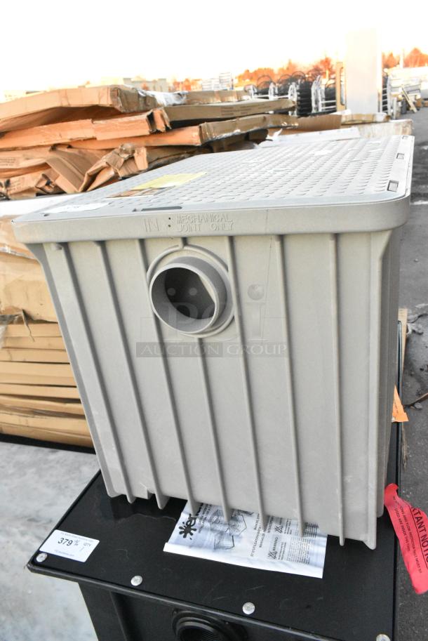 BRAND NEW SCRATCH AND DENT! Canplas 8950A01(S) Commercial Grease Trap. - Image 1 of 3