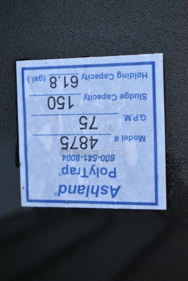 BRAND NEW SCRATCH AND DENT! Ashland 4875 Commercial Grease Trap. - Image 3 of 3