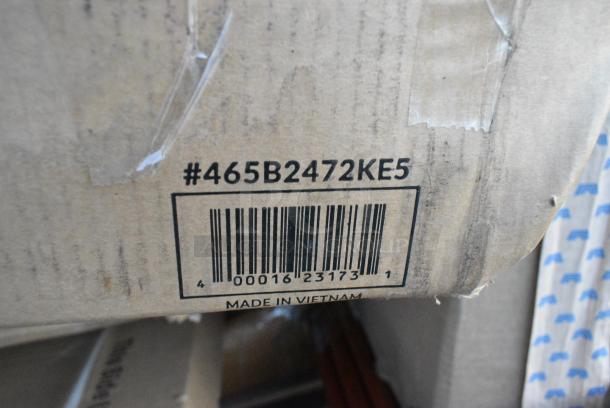 24 BRAND NEW SCRATCH AND DENT! Items Including SS-709-T Shortening Shuttle, 109APR1826L Regency 20 Pan Side Load Bun / Sheet Pan Rack - Unassembled, 460ECSC2436 Regency NSF Chrome Wire Security Cage - 24" x 36" x 61", 465B2472KE5 Steelton 24" x 72" NSF Black Epoxy 5-Shelf Kit with 72" Posts, 600WS1872HD Regency 16 Gauge Stainless Steel 18" x 72" Heavy-Duty Wall Shelf, 522ETSG2460 Steelton 24" x 60" 18 Gauge 430 Stainless Steel Work Table with Undershelf, 522ETSG24602 Steelton 24" x 60" 18 Gauge 430 Stainless Steel Work Table with Undershelf and 2" Rear Upturn, 600WS1884HD Regency 16 Gauge Stainless Steel 18" x 84" Heavy Duty Wall Shelf. 24 Times Your Bid! - Image 6 of 12