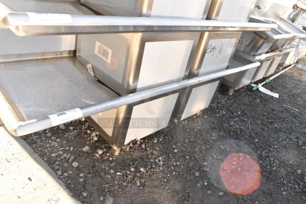 BRAND NEW SCRATCH AND DENT! Regency 600S21717218 Stainless Steel 3 Bay Sink w/ Dual Drain Boards. No Legs. - Image 2 of 5