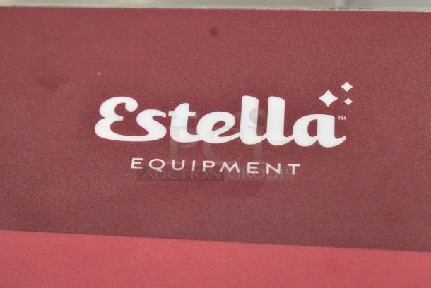 BRAND NEW SCRATCH AND DENT! 2024 Estella 348WSMX2A Stainless Steel Commercial Countertop Double Waffle Maker. 120 Volts, 1 Phase. Tested and Left Side is Working But Right Side Displays Error Code - Image 5 of 10