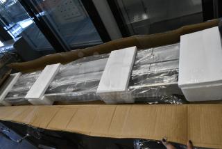 BRAND NEW SCRATCH AND DENT ServIt 423SW60TLHA 60" Lighted Strip Warmer with Single Toggle Control. 120 Volts, 1 Phase.