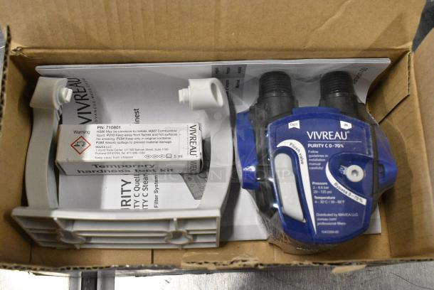 2 BRAND NEW SCRATCH AND DENT! Items Including Vivreau Purity Water Filter and Vivreau Filter Cartridge. 2 Times Your Bid! - Image 1 of 5