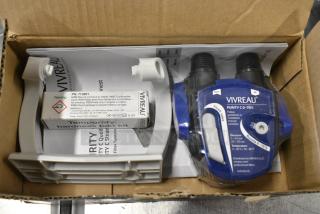 2 BRAND NEW SCRATCH AND DENT! Items Including Vivreau Purity Water Filter and Vivreau Filter Cartridge. 2 Times Your Bid!