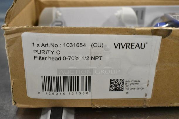2 BRAND NEW SCRATCH AND DENT! Items Including Vivreau Purity Water Filter and Vivreau Filter Cartridge. 2 Times Your Bid! - Image 3 of 5