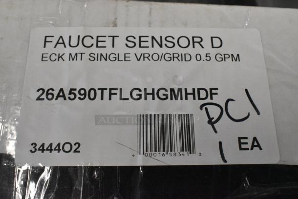BRAND NEW SCRATCH AND DENT! 26A590TFLGHGMHDF Delta Faucet 590-TFLGHGMHDF Deck Mount Electronic Lavatory Touchless Faucet with Vandal-Resistant 0.5 GPM Aerator and H2Optics Technology - Image 9 of 9