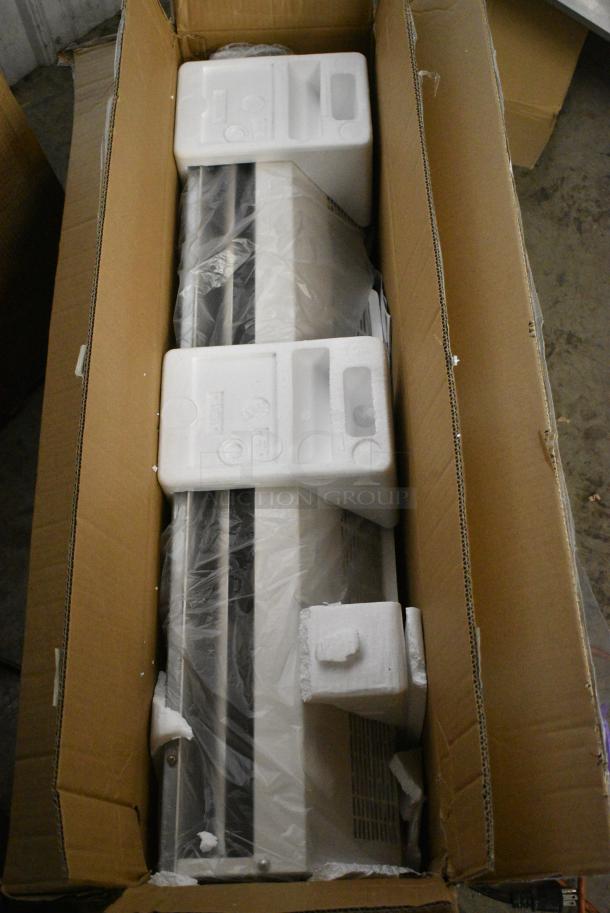 BRAND NEW SCRATCH AND DENT! 687FM1510PC Lavex 42" Powder Coat Air Curtain with Plunger Door Switch - Image 4 of 4