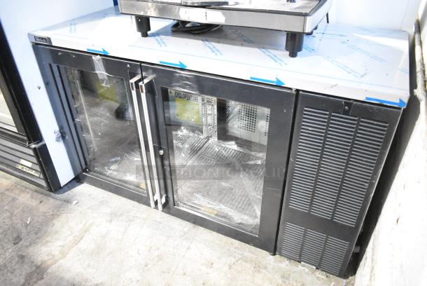 BRAND NEW SCRATCH AND DENT! 2023 Perlick PTS60-RF-Y-G-X-H1 Metal Commercial 2 Door Undercounter Pass Through Back Bar Cooler Merchandiser. 115 Volts, 1 Phase. - Image 4 of 4
