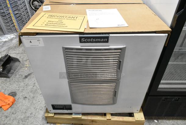 BRAND NEW SCRATCH AND DENT! 2024 Scotsman MC1030MA-32A Stainless Steel Commercial Ice Head. 208/230 Volts, 1 Phase. - Image 1 of 5