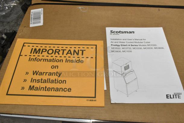 BRAND NEW SCRATCH AND DENT! 2024 Scotsman MC1030MA-32A Stainless Steel Commercial Ice Head. 208/230 Volts, 1 Phase. - Image 5 of 5