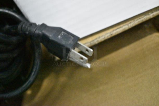 Avantco 178SSUC60RHC Stainless Steel Commercial 2 Door Undercounter Cooler on Commercial Casters. 115 Volts, 1 Phase. Tested and Working! - Image 5 of 5