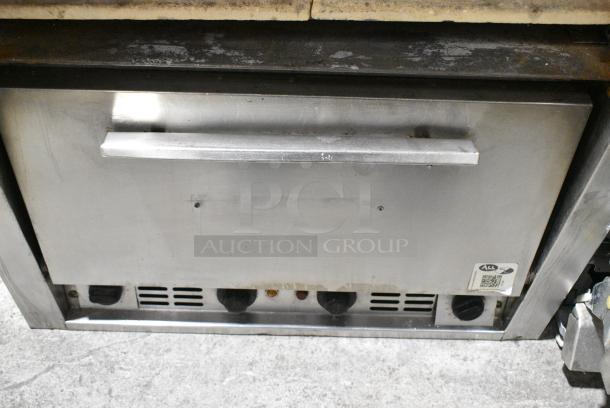 Bakers Pride P46S Stainless Steel Countertop 2 Deck Pizza Oven w/ Broken Cooking Stones. See Pictures for Unattached Door. 208 Volts, 1 Phase. - Image 4 of 7
