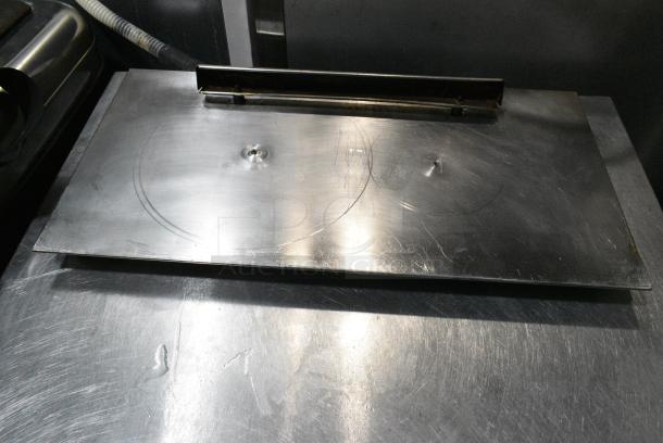 Bakers Pride P46S Stainless Steel Countertop 2 Deck Pizza Oven w/ Broken Cooking Stones. See Pictures for Unattached Door. 208 Volts, 1 Phase. - Image 6 of 7