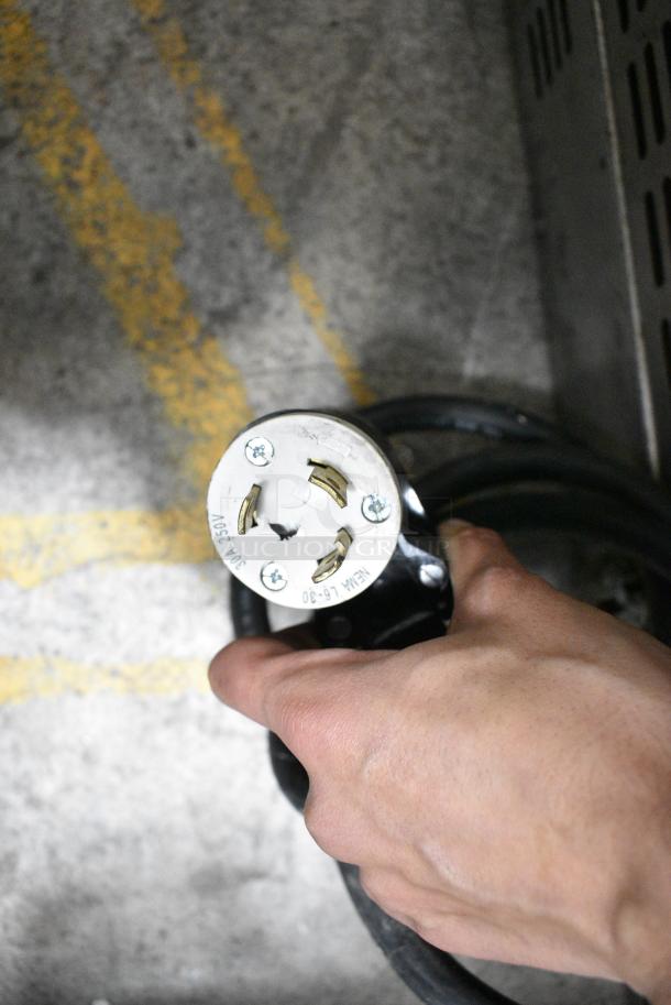 Bakers Pride P46S Stainless Steel Countertop 2 Deck Pizza Oven w/ Broken Cooking Stones. See Pictures for Unattached Door. 208 Volts, 1 Phase. - Image 7 of 7