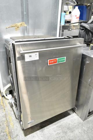 General Electric GE ZBD8920V00SS Stainless Steel Undercounter Dishwasher. 115 Volts, 1 Phase.