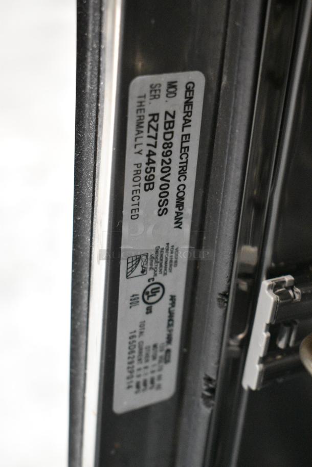General Electric GE ZBD8920V00SS Stainless Steel Undercounter Dishwasher. 115 Volts, 1 Phase. - Image 4 of 4