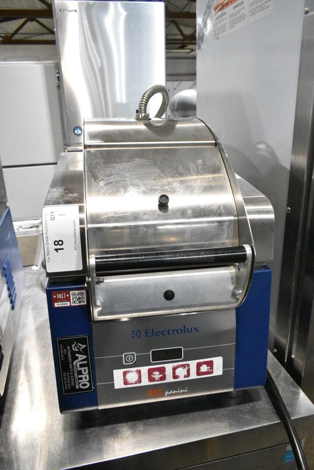 2016 Electrolux HSPPA1 Stainless Steel Commercial Countertop Panini Press. 208 Volts, 1 Phase. - Image 1 of 6