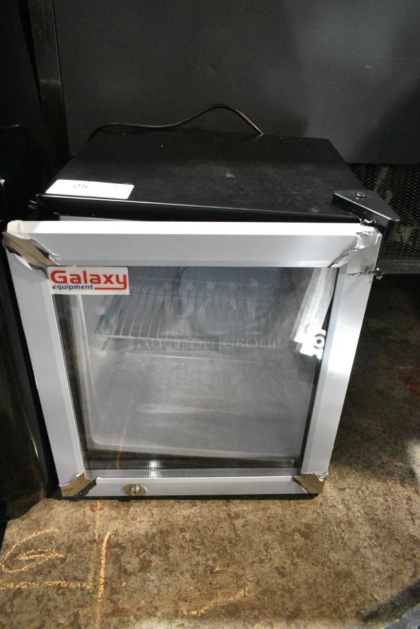 Galaxy 177CRG2B Metal Mini Cooler Merchandiser. 115 Volts, 1 Phase. Tested and Working! - Image 1 of 5
