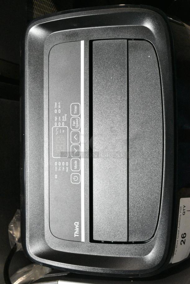 BRAND NEW SCRATCH AND DENT! LG LP1021BHSM 10,000 BTU Heat/Cool Portable Air Conditioner. 115 Volts, 1 Phase. Tested and Working! - Image 4 of 8