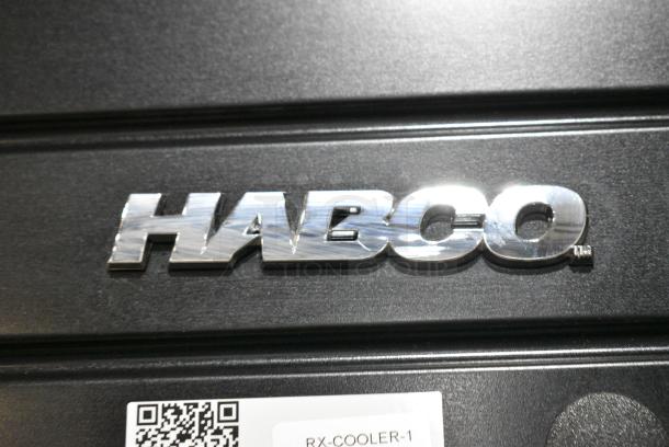 2019 Habco SE18 Metal Commercial Single Door Reach In Cooler Merchandiser w/ Poly Coated Racks. 115 Volts, 1 Phase. Tested and Working! - Image 2 of 4