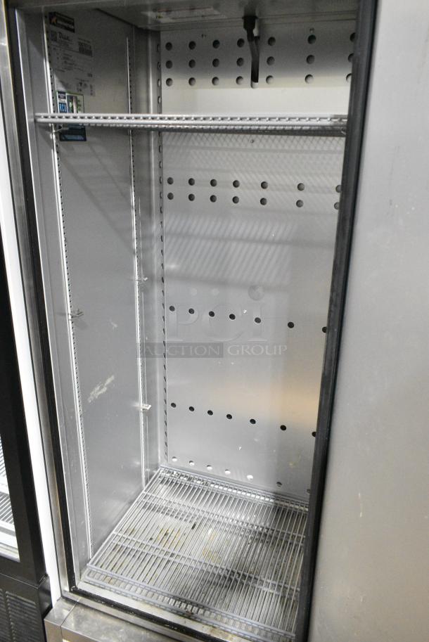 2023 True T-19F-HC Stainless Steel Commercial Single Door Reach In Freezer w/ Poly Coated Racks. 115 Volts, 1 Phase. Tested and Working! - Image 3 of 4