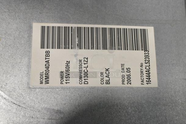 General Electric GE WWR04DATBB Metal Mini Cooler. 115 Volts, 1 Phase. Tested and Working! - Image 4 of 4